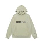 ESSENTIALS Oversized Gray Hoodie