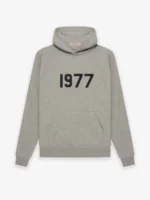 Dark Gray Essentials 1977 Hoodie