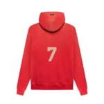 Fear of God 7 Essentials Hoodie – Red