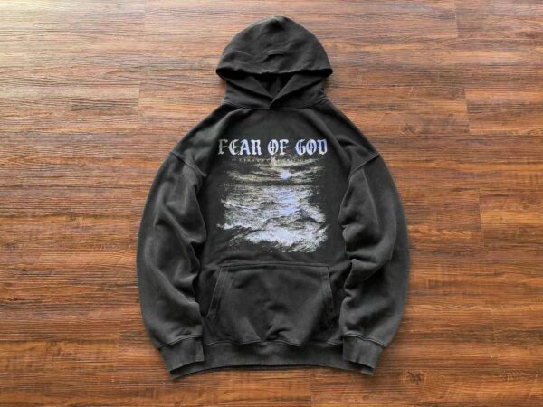 Essential Grey Cloudy Hoodie